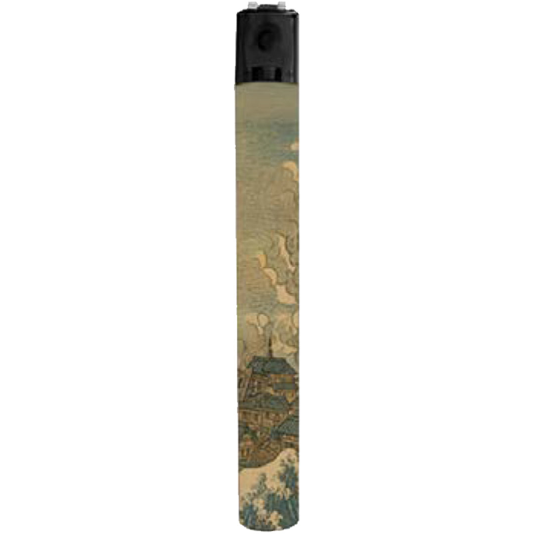 Wholesale ​Cat Destroying City Ukiyo-E Lighter - Shady Front