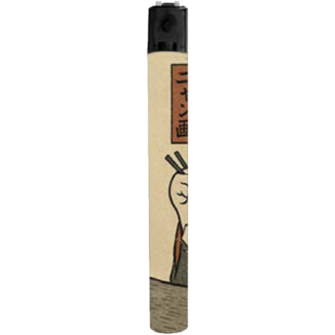 Wholesale ​Cat with Takeout Japanese Ukiyo-e Style Lighter - Shady Front