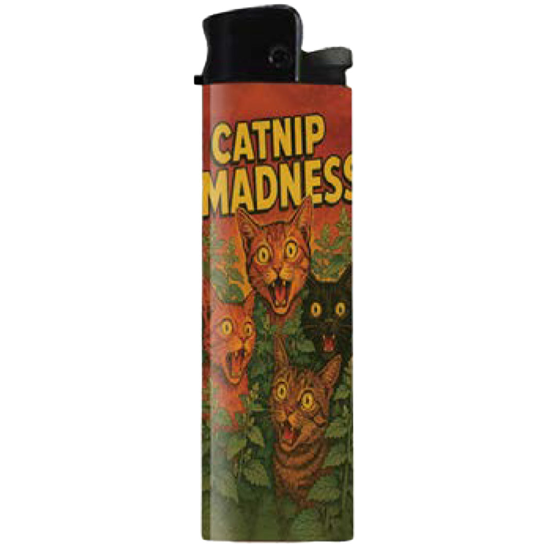 Wholesale ​Catnip Madness Lighter - Shady Front
