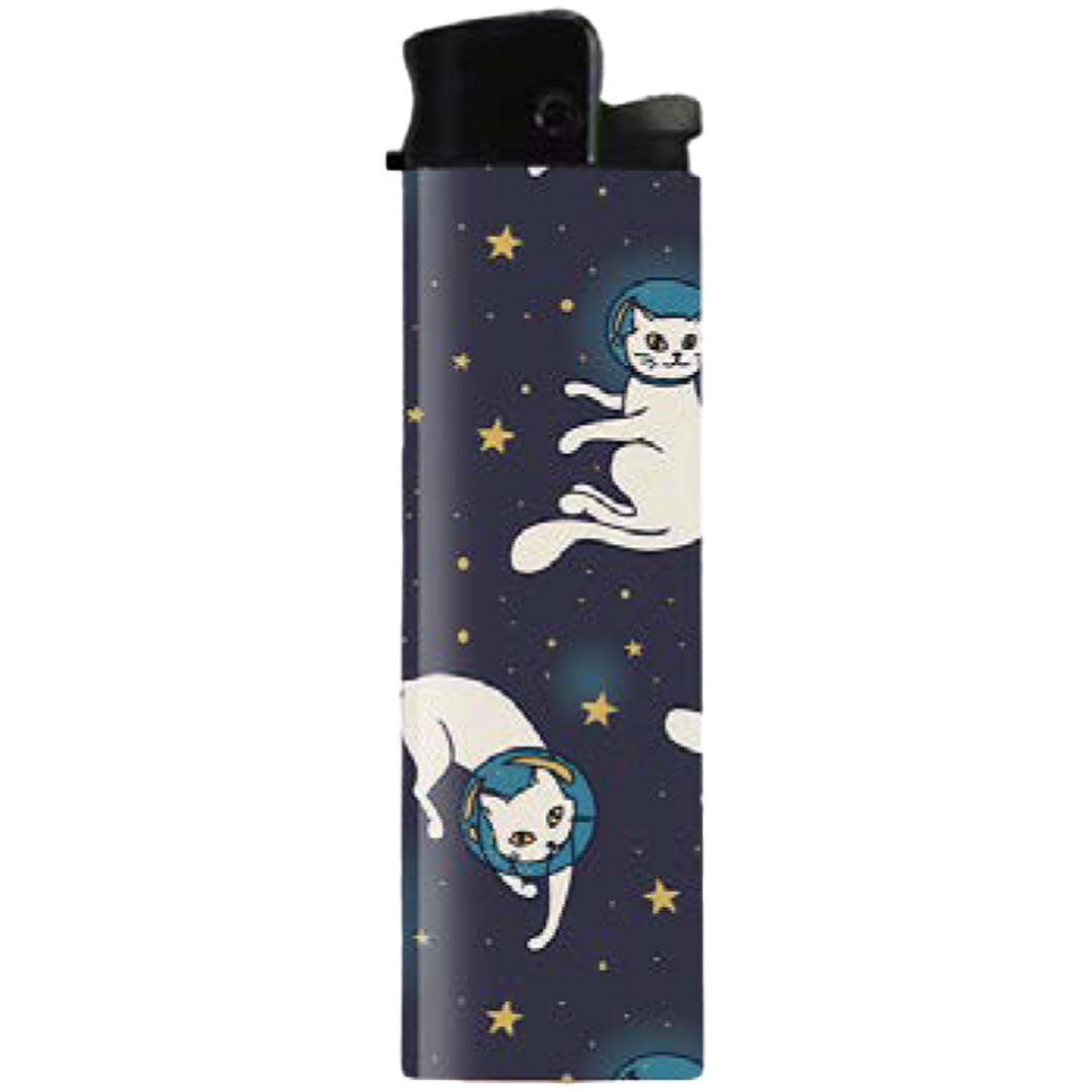 Wholesale ​Cats in Space Lighter - Shady Front