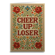 Wholesale ​Cheer Up Loser Greeting Card - Shady Front