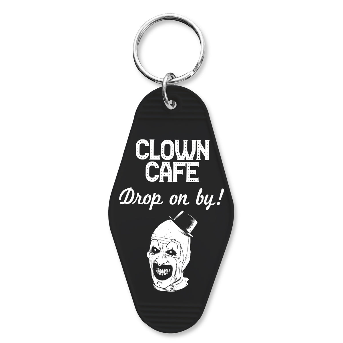 Wholesale ​Clown Cafe Drop on By Keychain - Shady Front