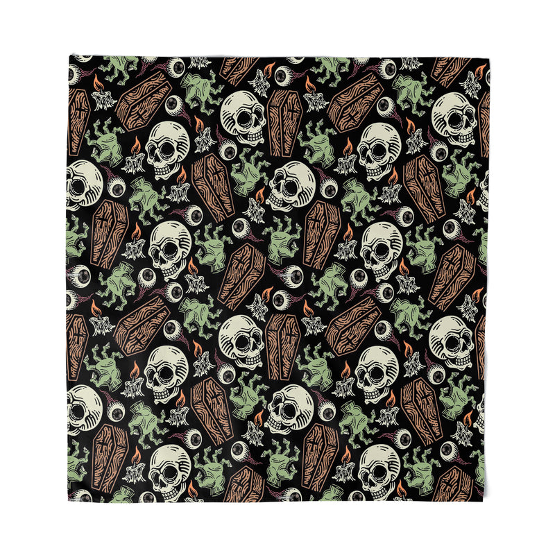 Coffins and Eyeballs Bandana Wholesale Supplier - Shady Front