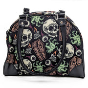 Wholesale ​Coffins and Skulls Purse - Shady Front