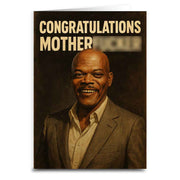 Wholesale ​Congratulations Mother F - ker Greeting Card - Shady Front