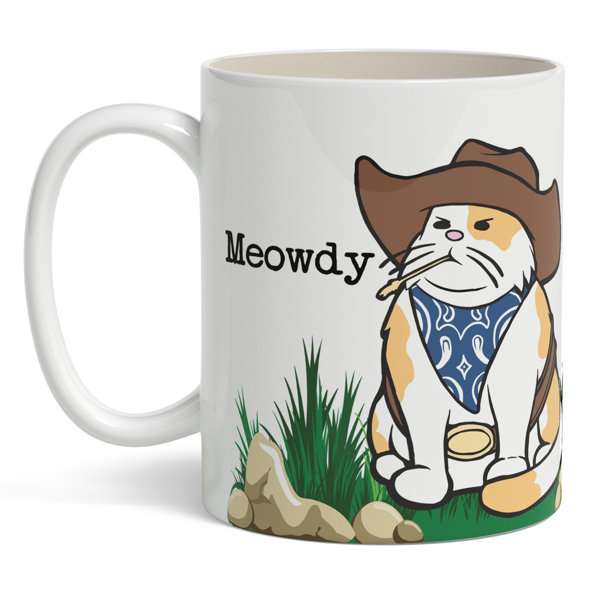 Wholesale ​Cowboy Cat Mug - Shady Front