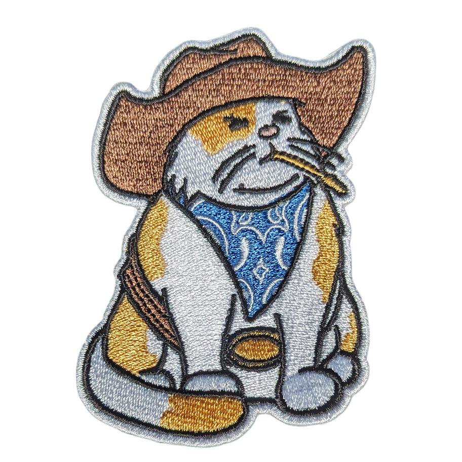 Wholesale ​Cowboy Cat Patch - Shady Front