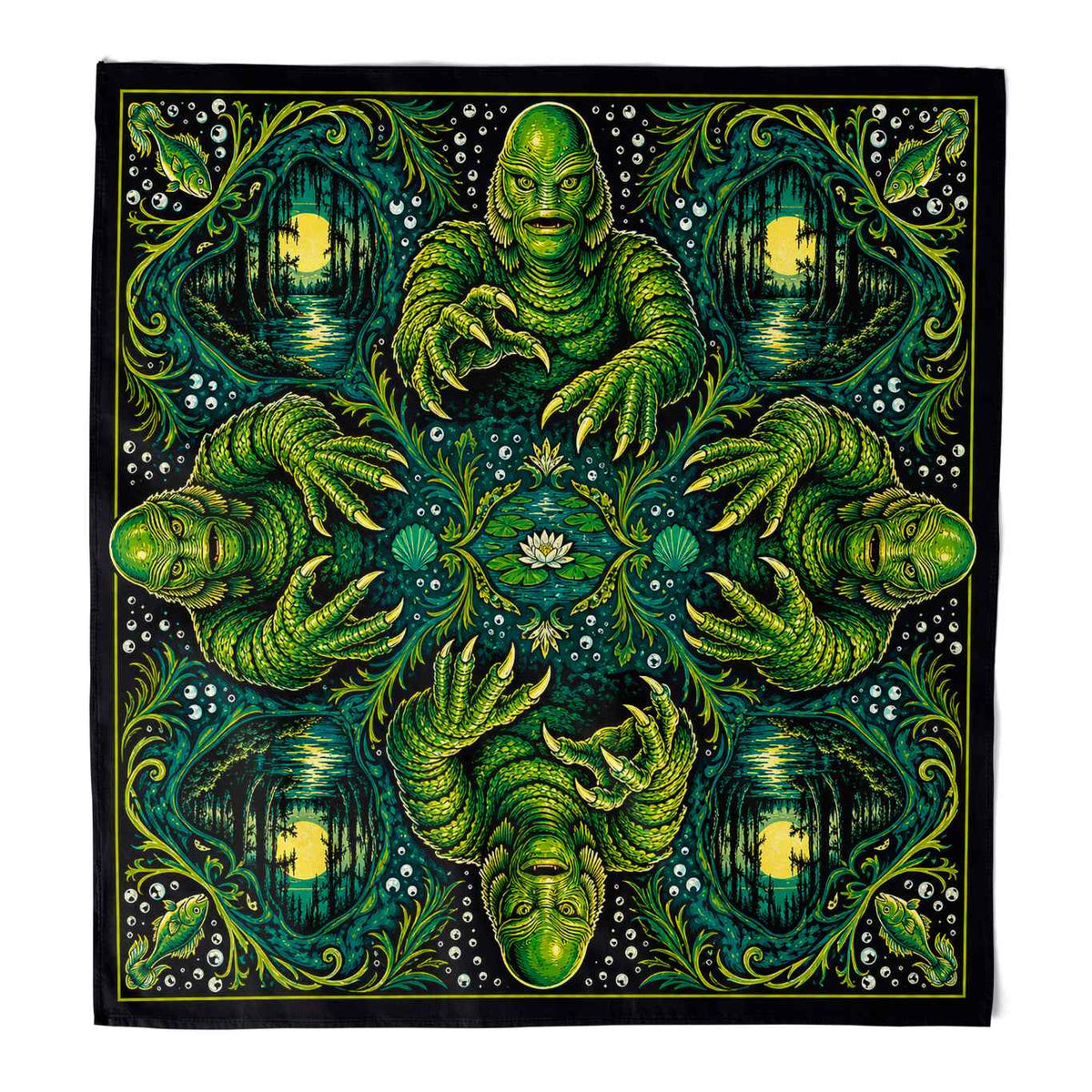 Wholesale ​Creature From the Black Lagoon Bandana - Shady Front