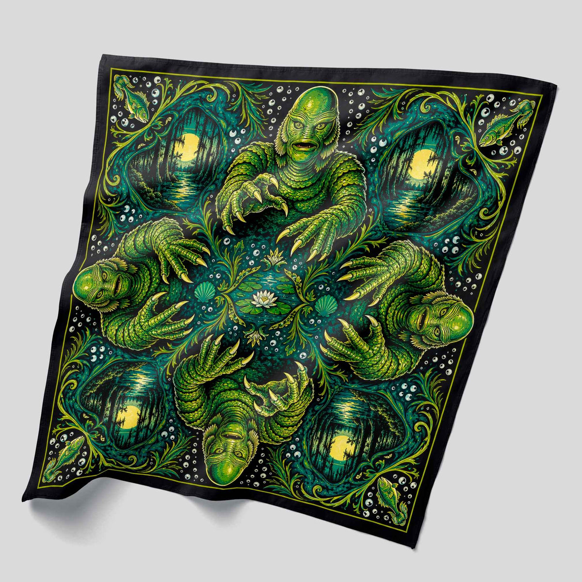 Wholesale ​Creature From the Black Lagoon Bandana - Shady Front