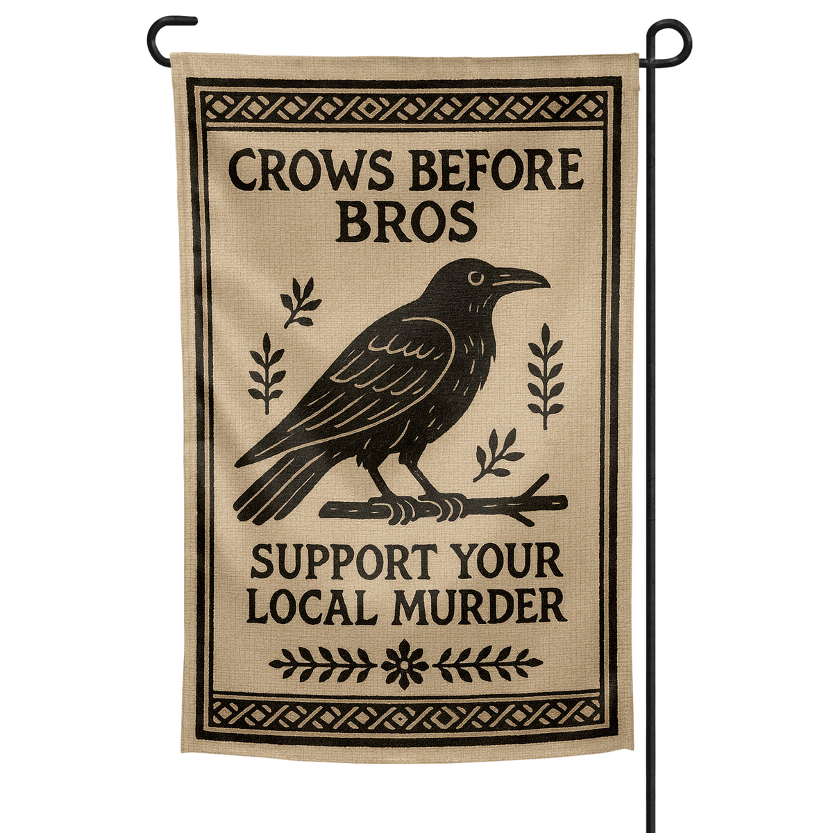 Wholesale ​Crows Before Bros Garden Flag - Shady Front
