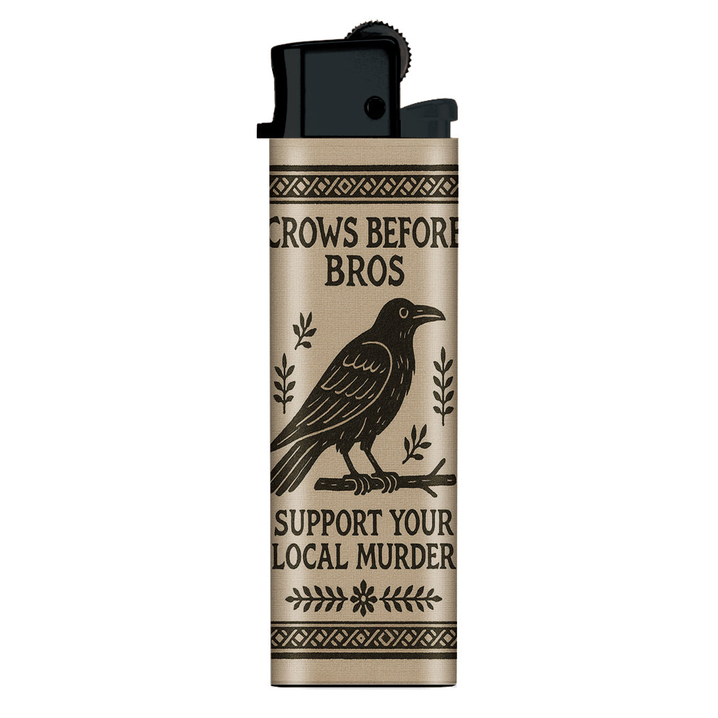 Wholesale ​Crows Before Bros Lighter - Shady Front