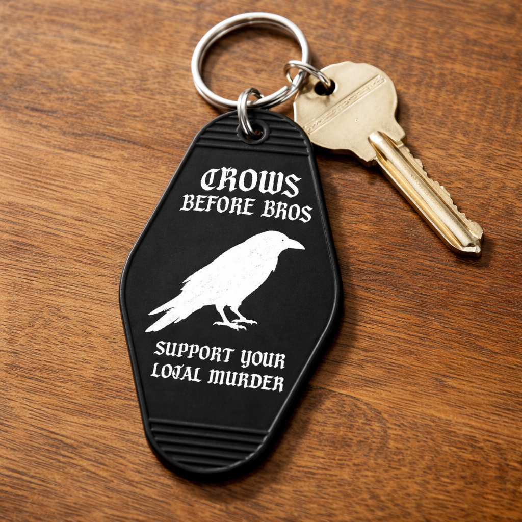 Wholesale ​Crows Before Bros Room Keychain - Shady Front