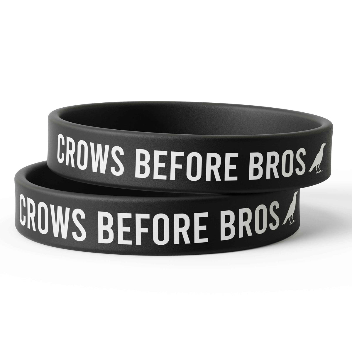 Wholesale ​Crows Before Bros Silicone Wristband - Shady Front