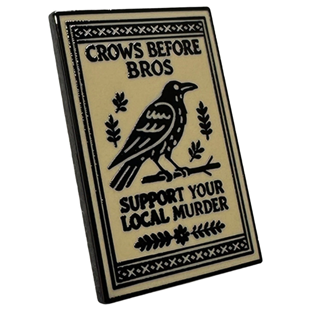Wholesale ​Crows Before Bros Enamel Pin - Shady Front