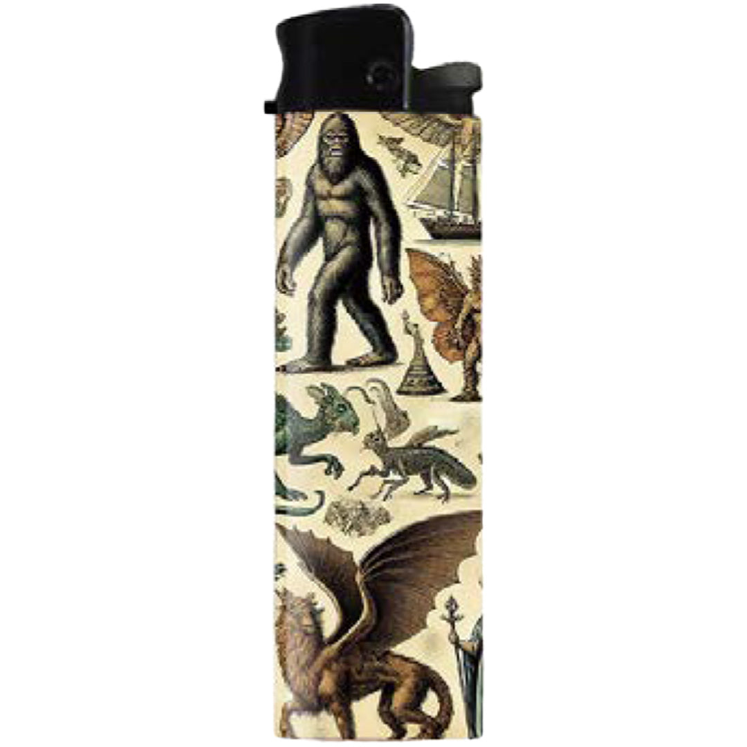 Wholesale ​Cryptids and Mythological Creatures Lighter - Shady Front