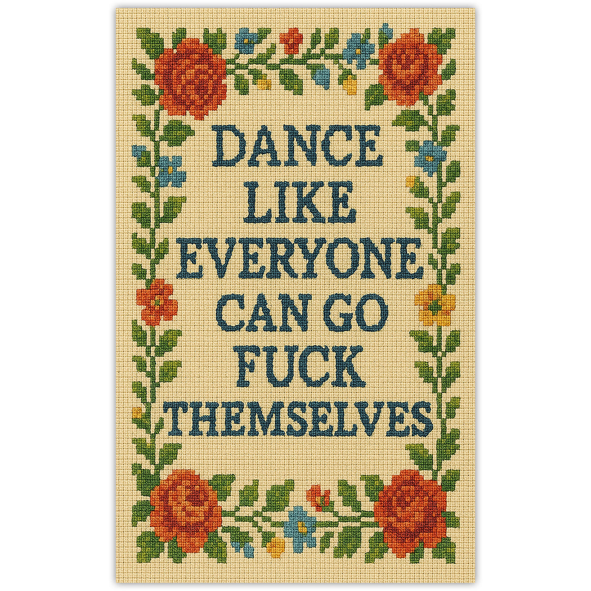 Wholesale ​Dance Like Everyone Can Go F - k Themselves Sticker - Shady Front