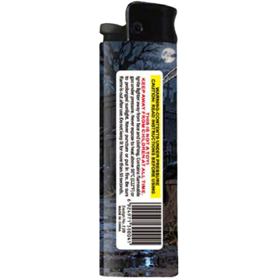 Wholesale Death Smoking Lighter Back View - Shady Front