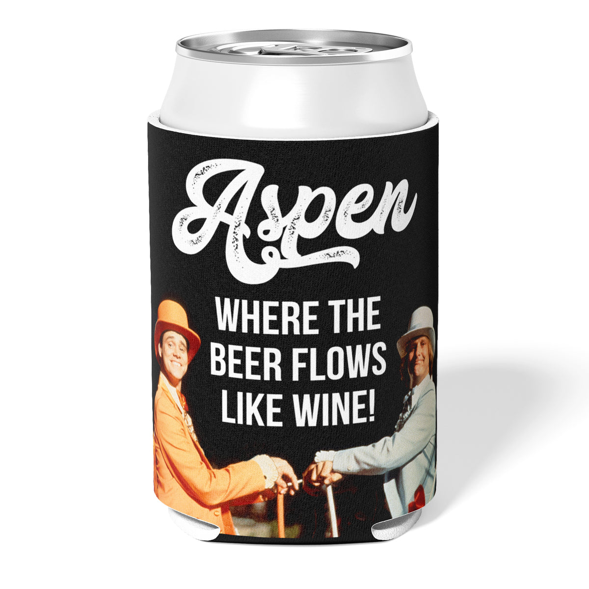 Wholesale ​Dumb and Dumber Aspen Can Cooler - Shady Front