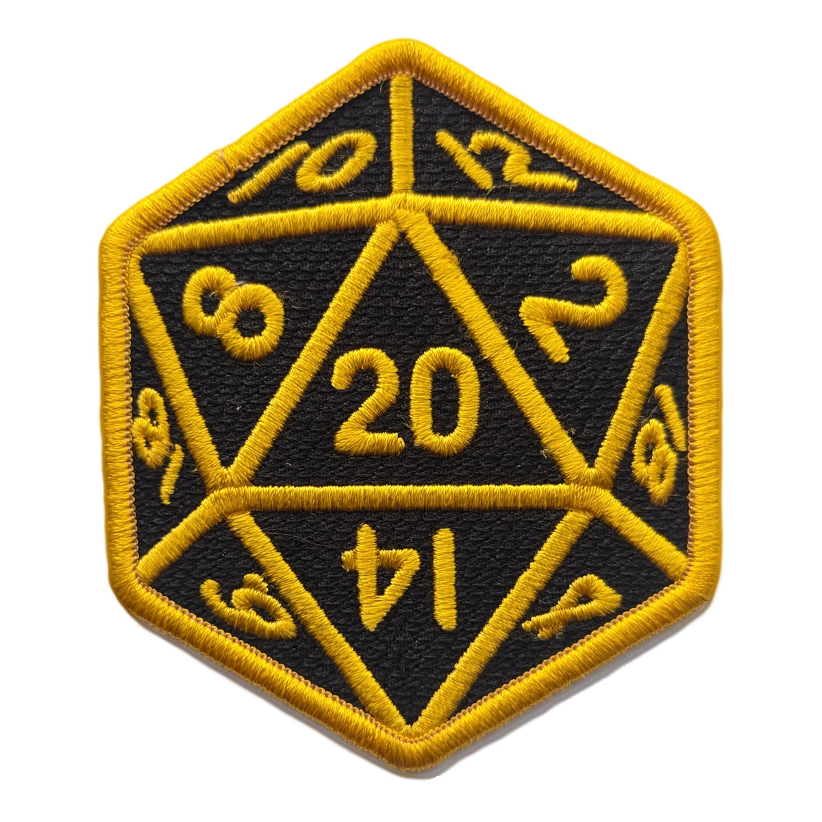 Wholesale ​20 Sided Die Patch - Shady Front