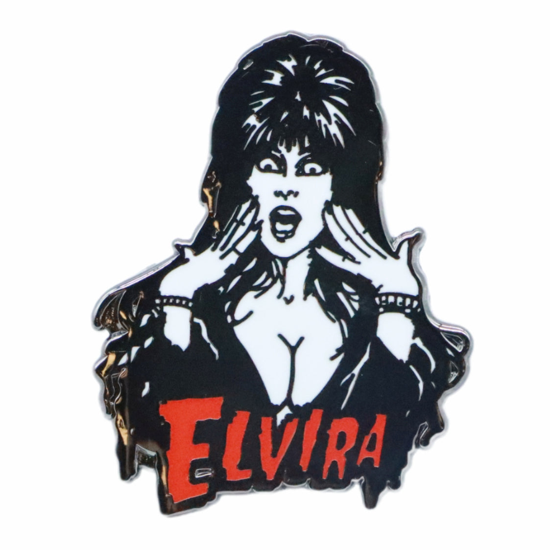 Wholesale ​Elvira Enamel Pin - Shady Front