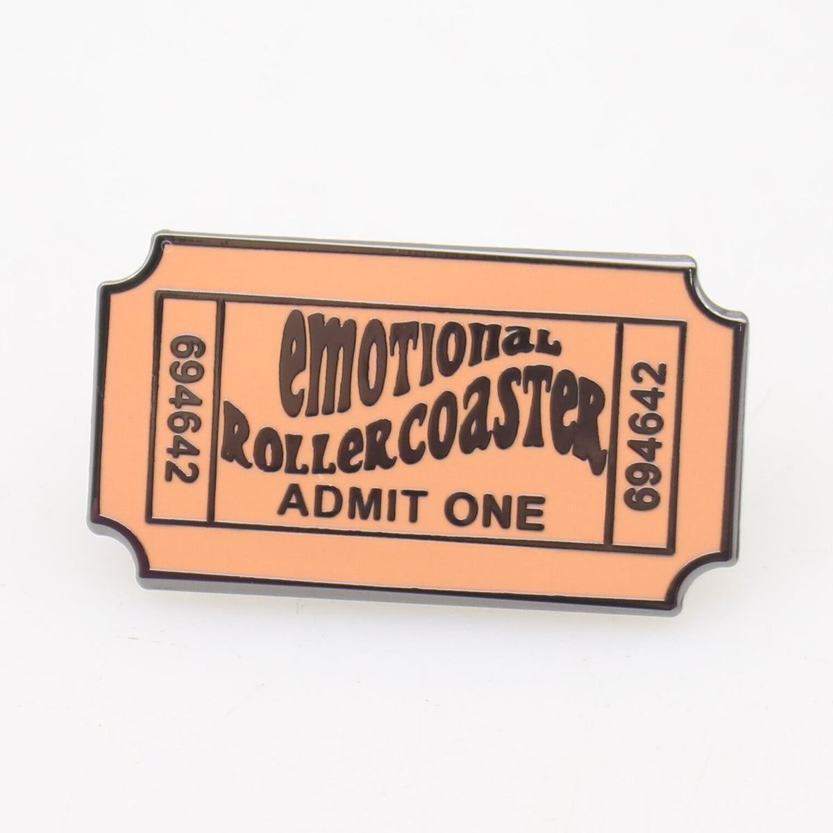 Wholesale ​Emotional Rollercoaster Enamel Pin - Shady Front