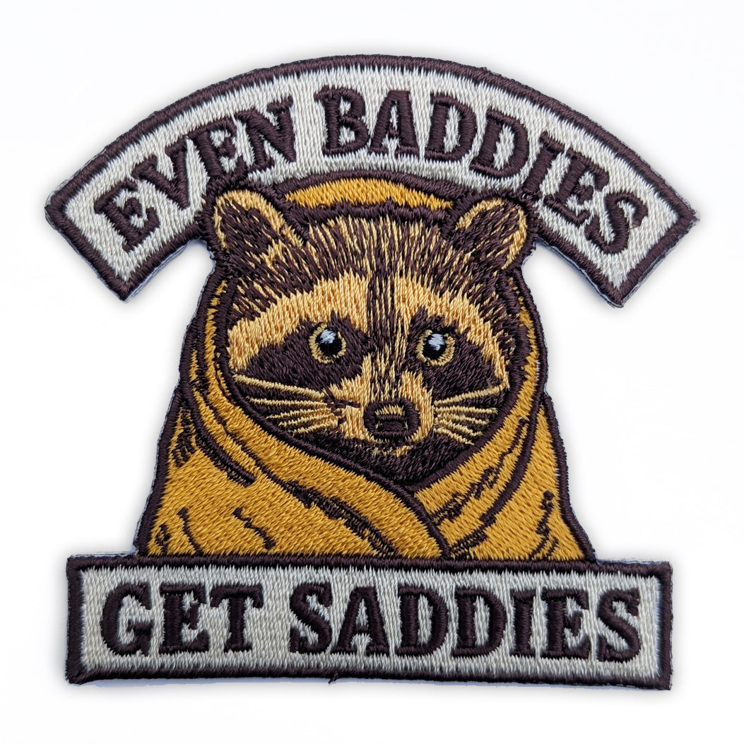 Wholesale ​Even Baddies Get Saddies Patch - Shady Front