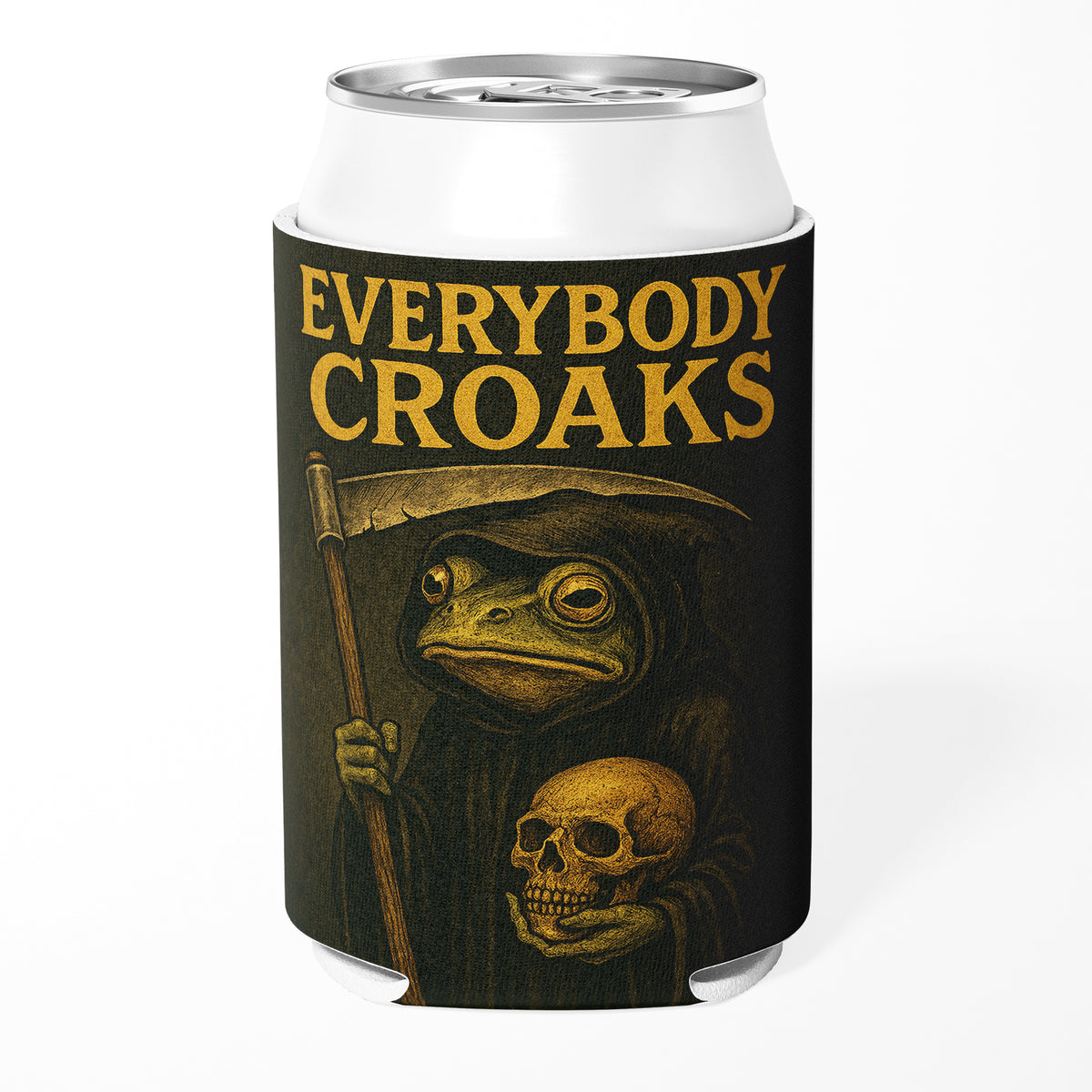 Wholesale ​Everybody Croaks Can Cooler - Shady Front