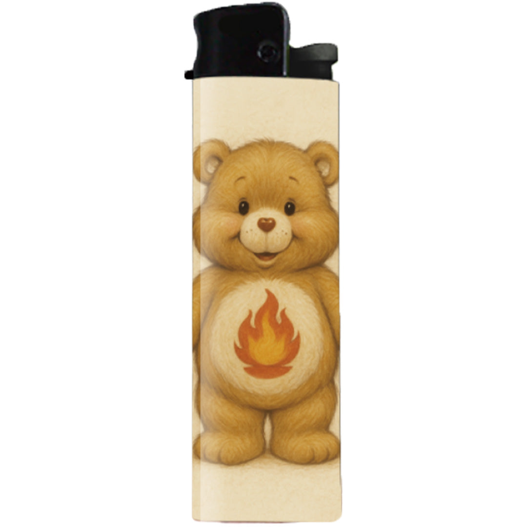 Wholesale ​Fire Bear Cares Lighter - Shady Front