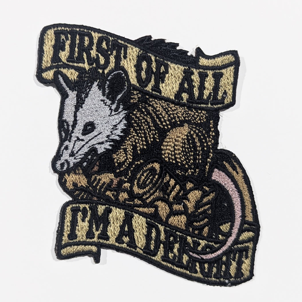 Wholesale ​First of All I'm a Delight Patch - Shady Front