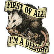Wholesale ​First of All I'm a Delight Sticker - Shady Front