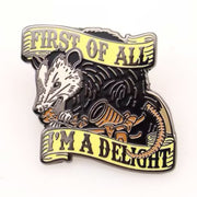Wholesale ​First of All I'm a Delight Enamel Pin - Shady Front