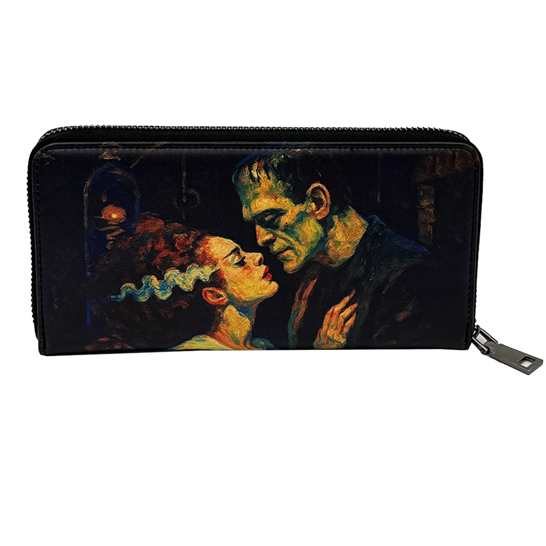 Wholesale ​Frankenstein and His Bride Clutch Wallet - Shady Front