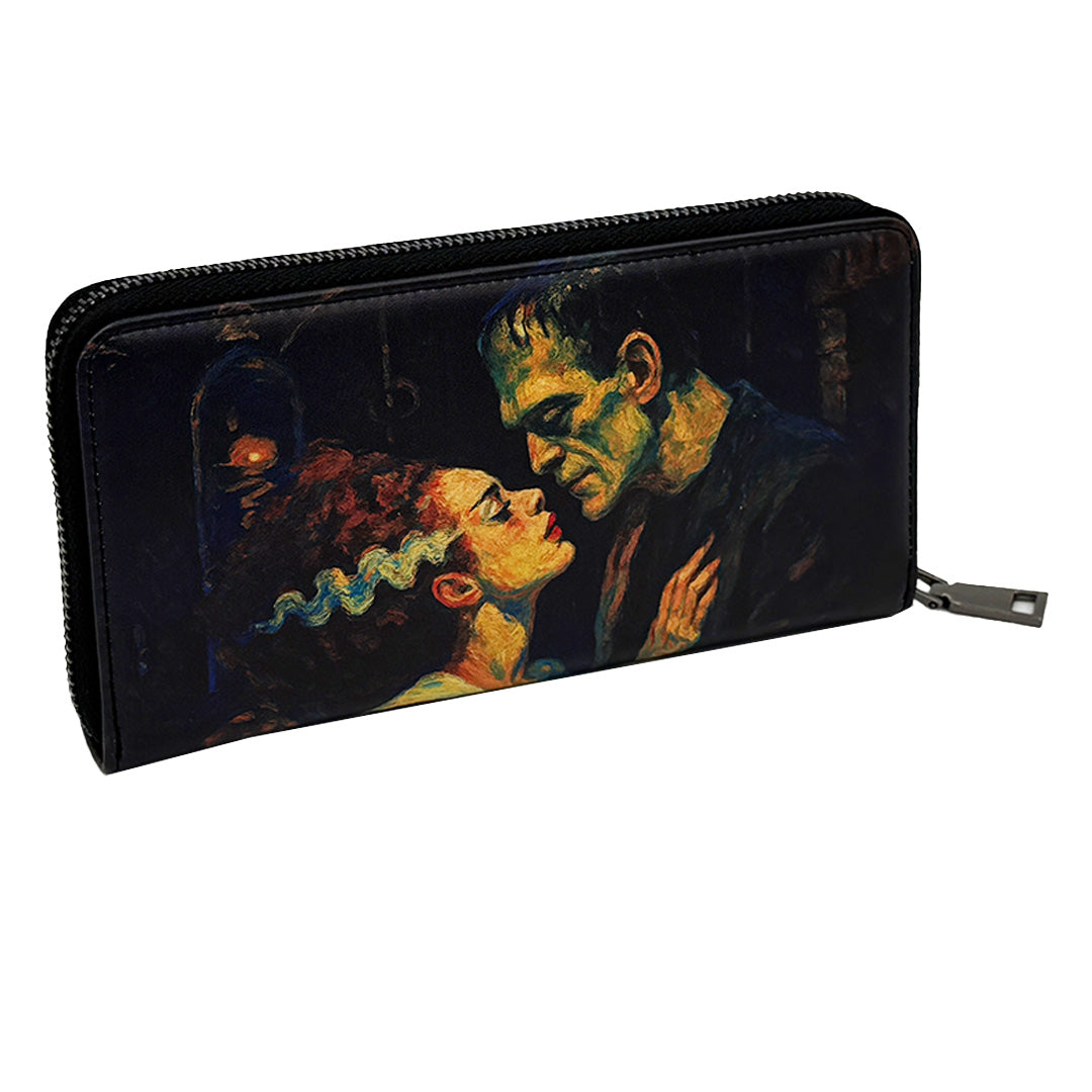 Wholesale ​Frankenstein and His Bride Clutch Wallet - Shady Front