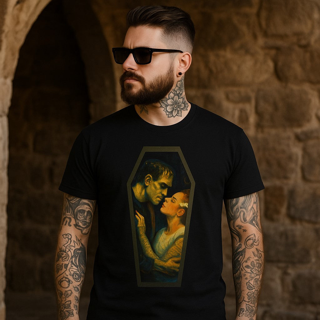 Wholesale ​Frankenstein and His Bride T-Shirt - Shady Front