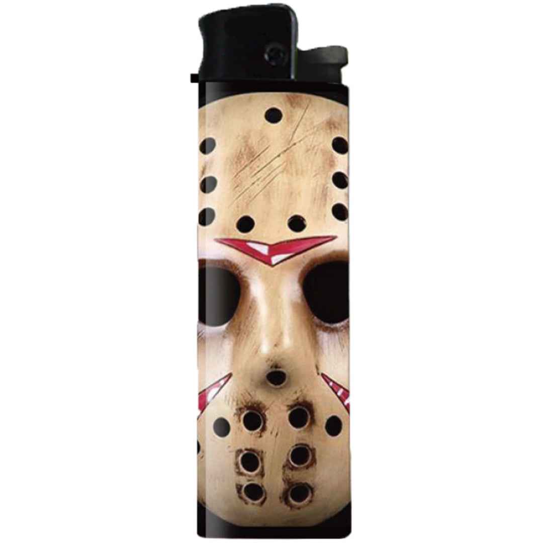 Wholesale ​Friday the Thirteenth Mask Lighter - Shady Front