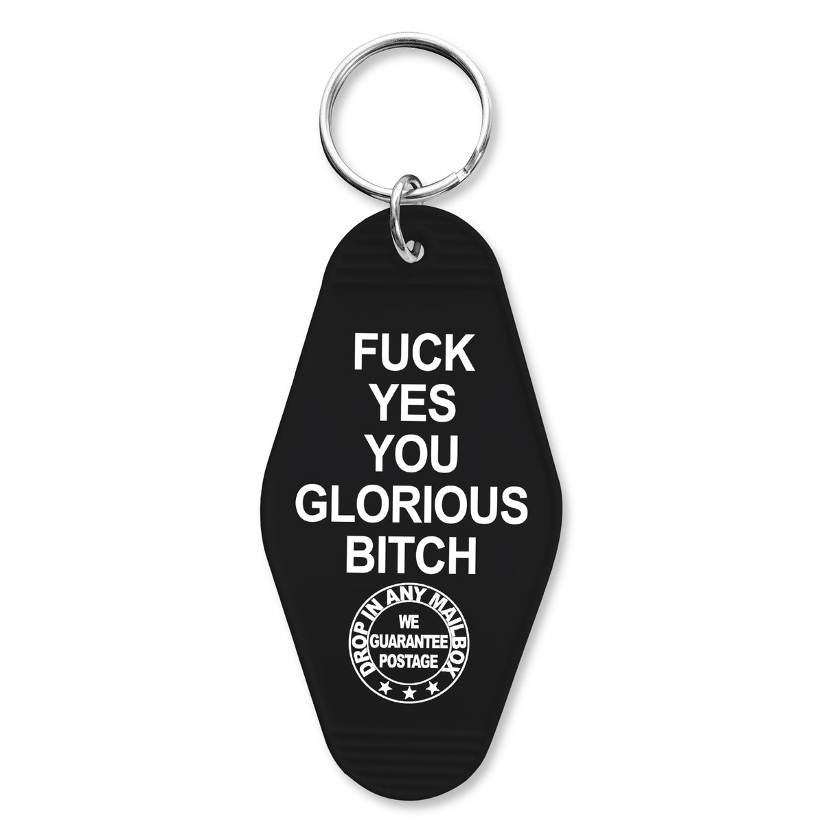 Wholesale ​F - k Yes You Glorious B-tch Keychain - Shady Front