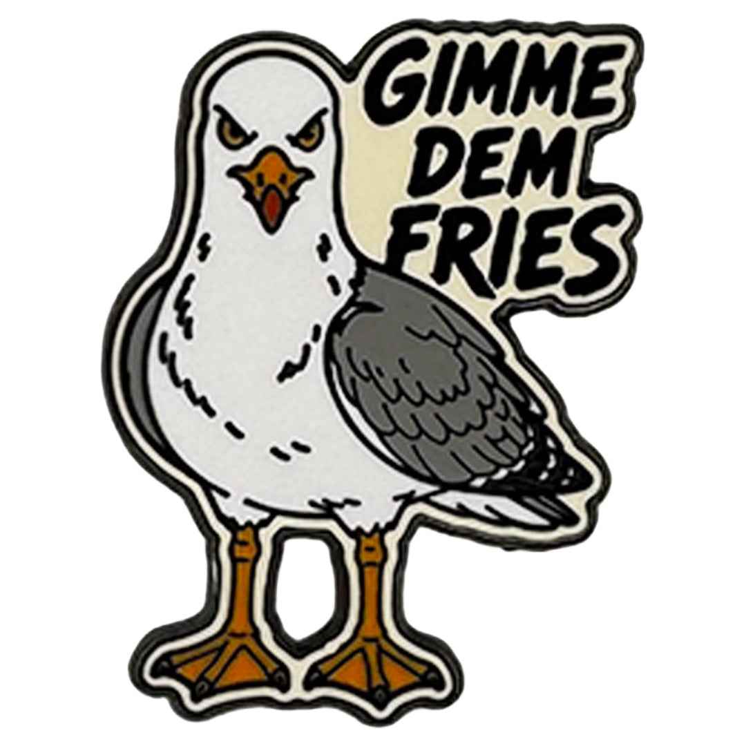 Wholesale ​Gimme Dem Fries Enamel Pin - Shady Front