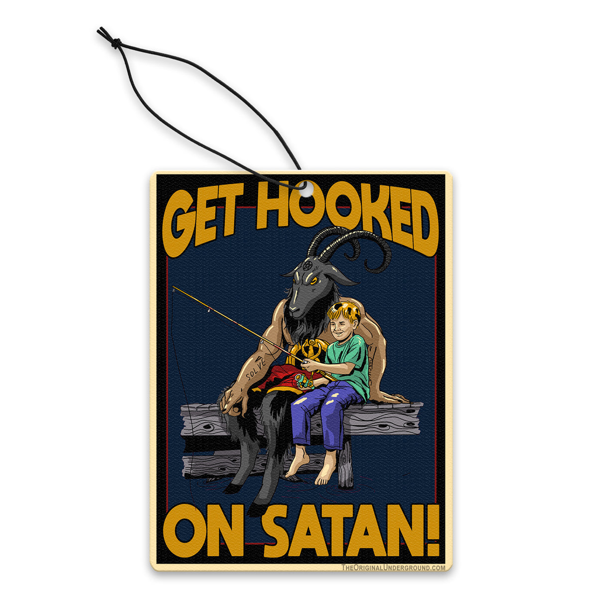 Wholesale ​Get Hooked On Satan Air Freshener - Shady Front