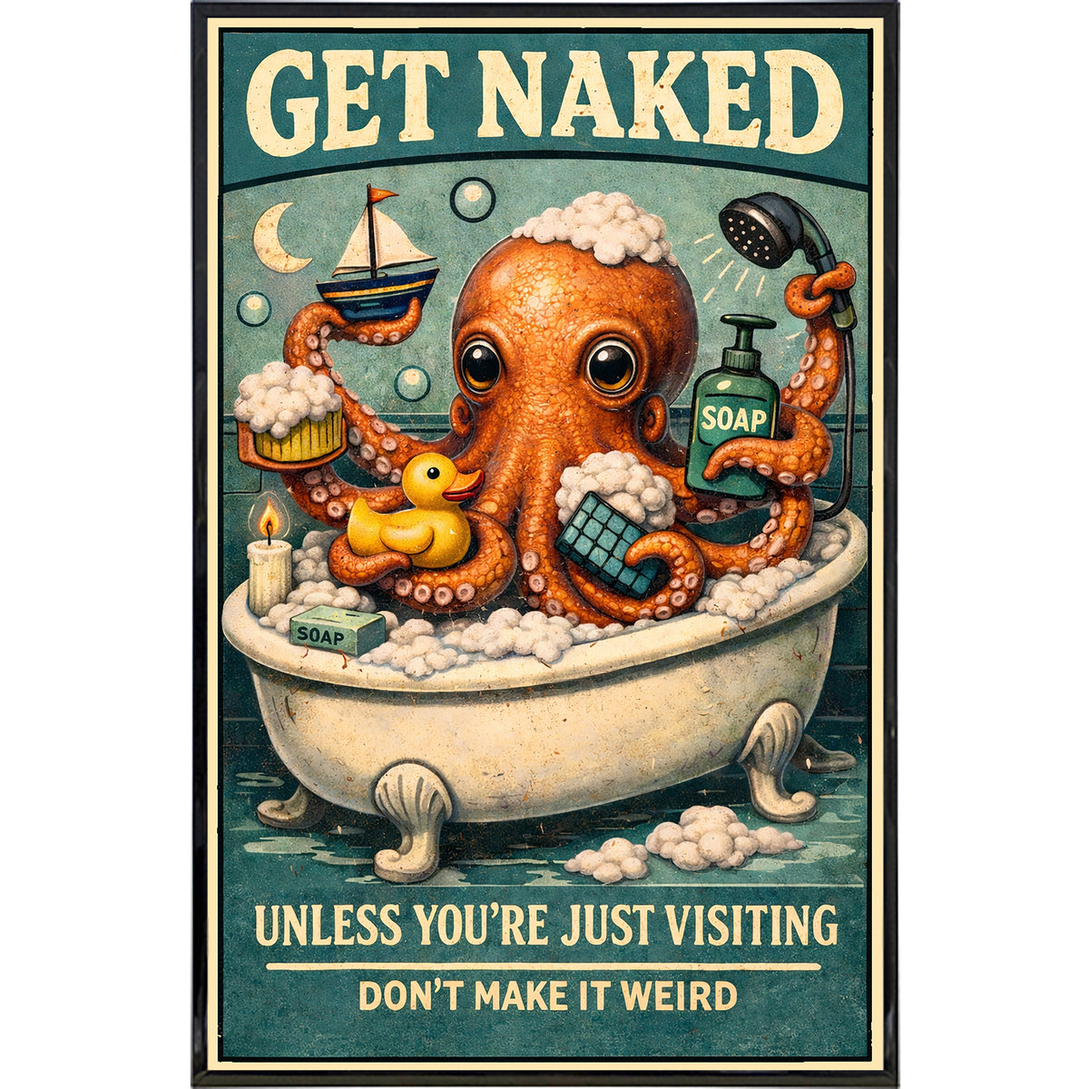 Wholesale ​Get Naked But Don't Make It Weird Print - Shady Front