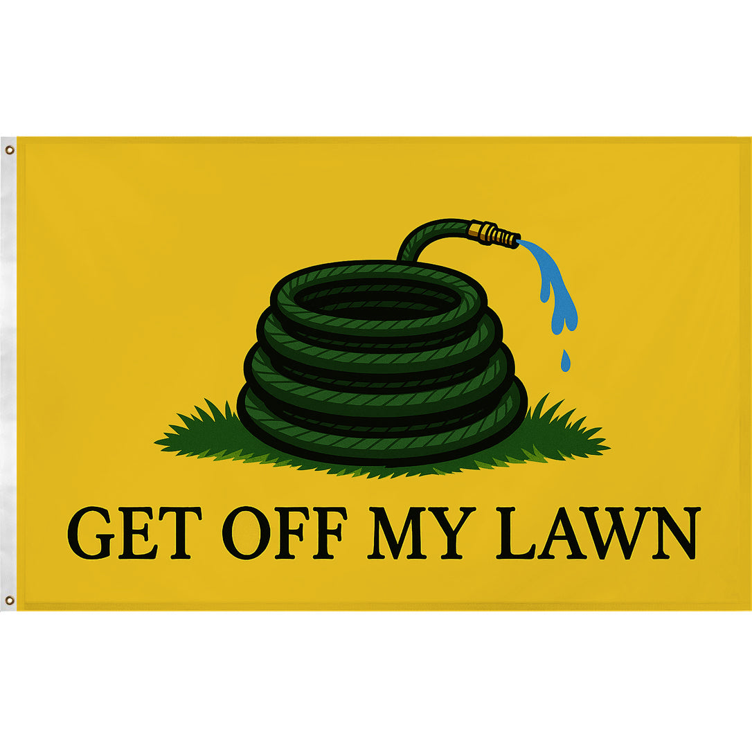Wholesale ​Get Off My Lawn Flag - Shady Front