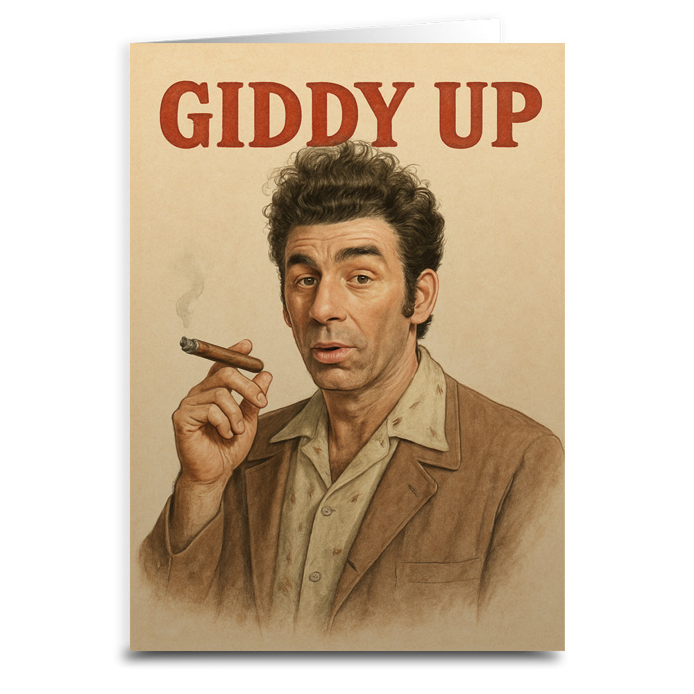 Wholesale ​Giddy Up Birthday Greeting Card - Shady Front
