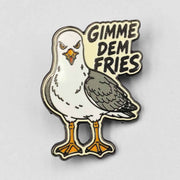 Wholesale ​Gimme Dem Fries Enamel Pin - Shady Front