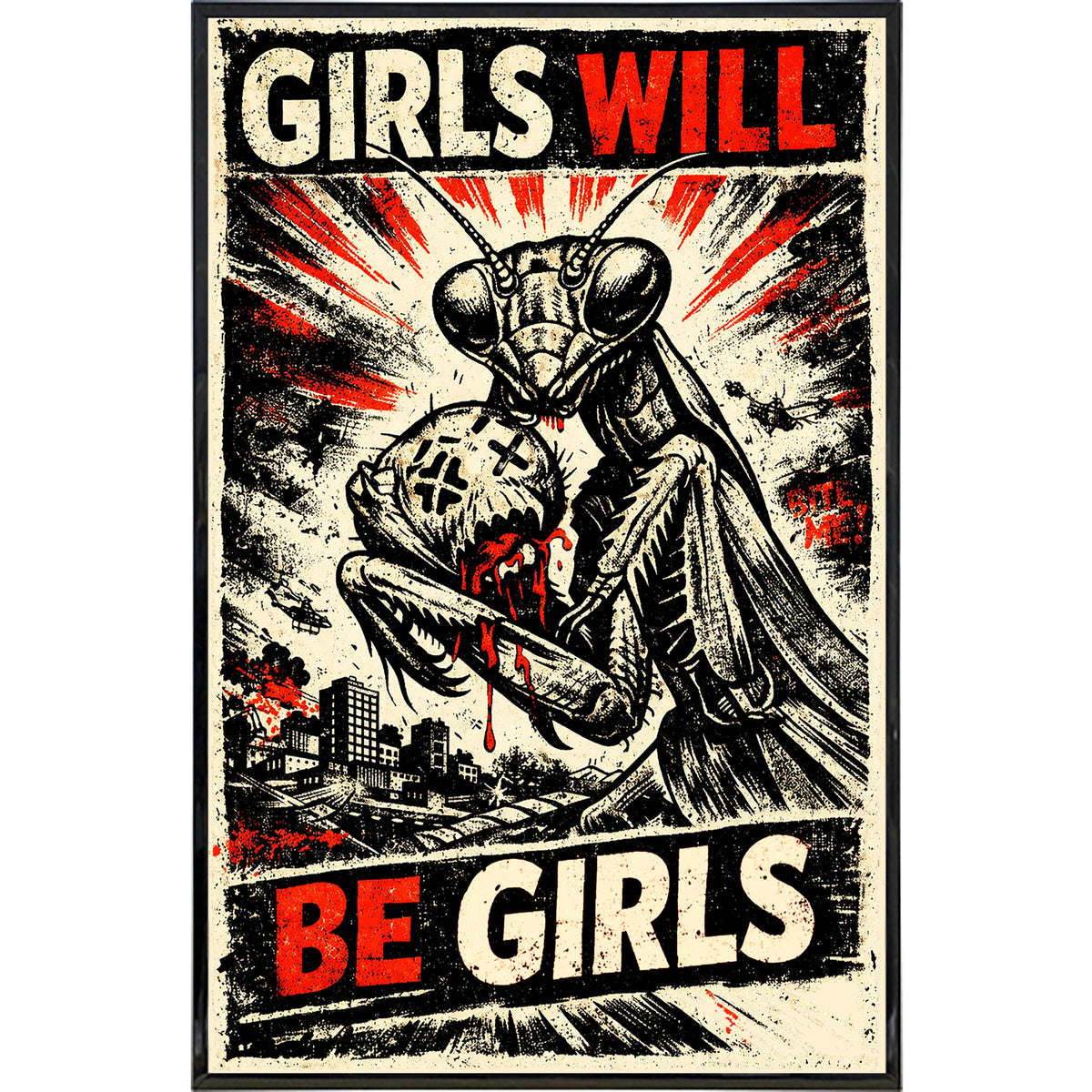 Wholesale ​Girls Will Be Girls Print - Shady Front