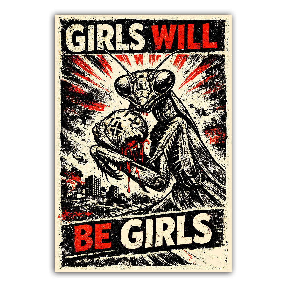 Wholesale ​Girls Will Be Girls Sticker - Shady Front
