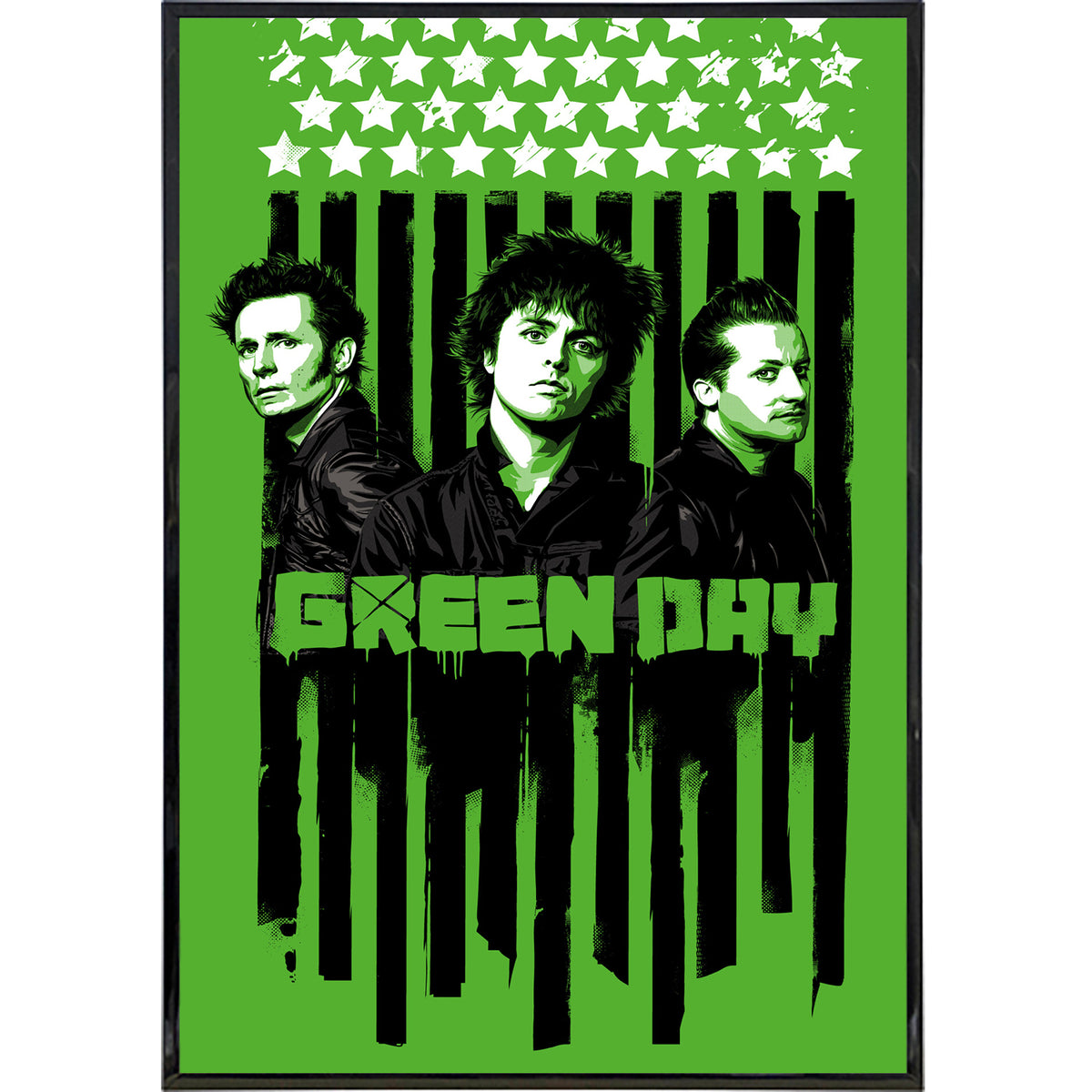 Wholesale ​Green Day Poster Print - Shady Front