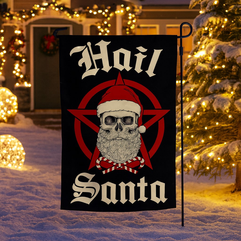 Wholesale ​Hail Santa Garden Flag - Shady Front