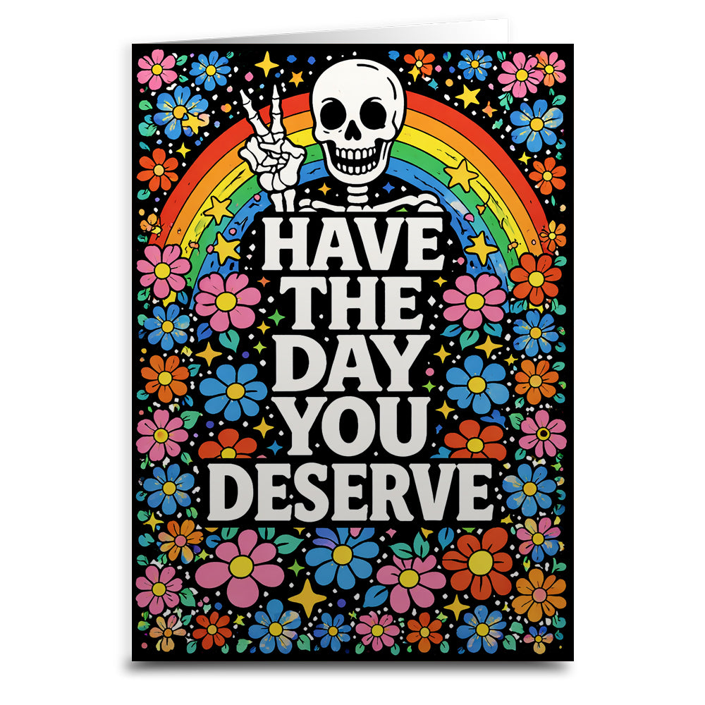 Wholesale ​Have the Day You Deserve Card - Shady Front