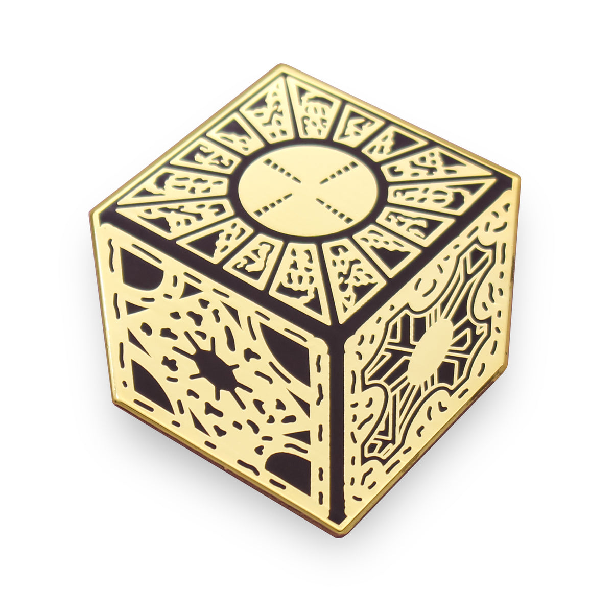 Wholesale ​Puzzle Box Enamel Pin - Shady Front