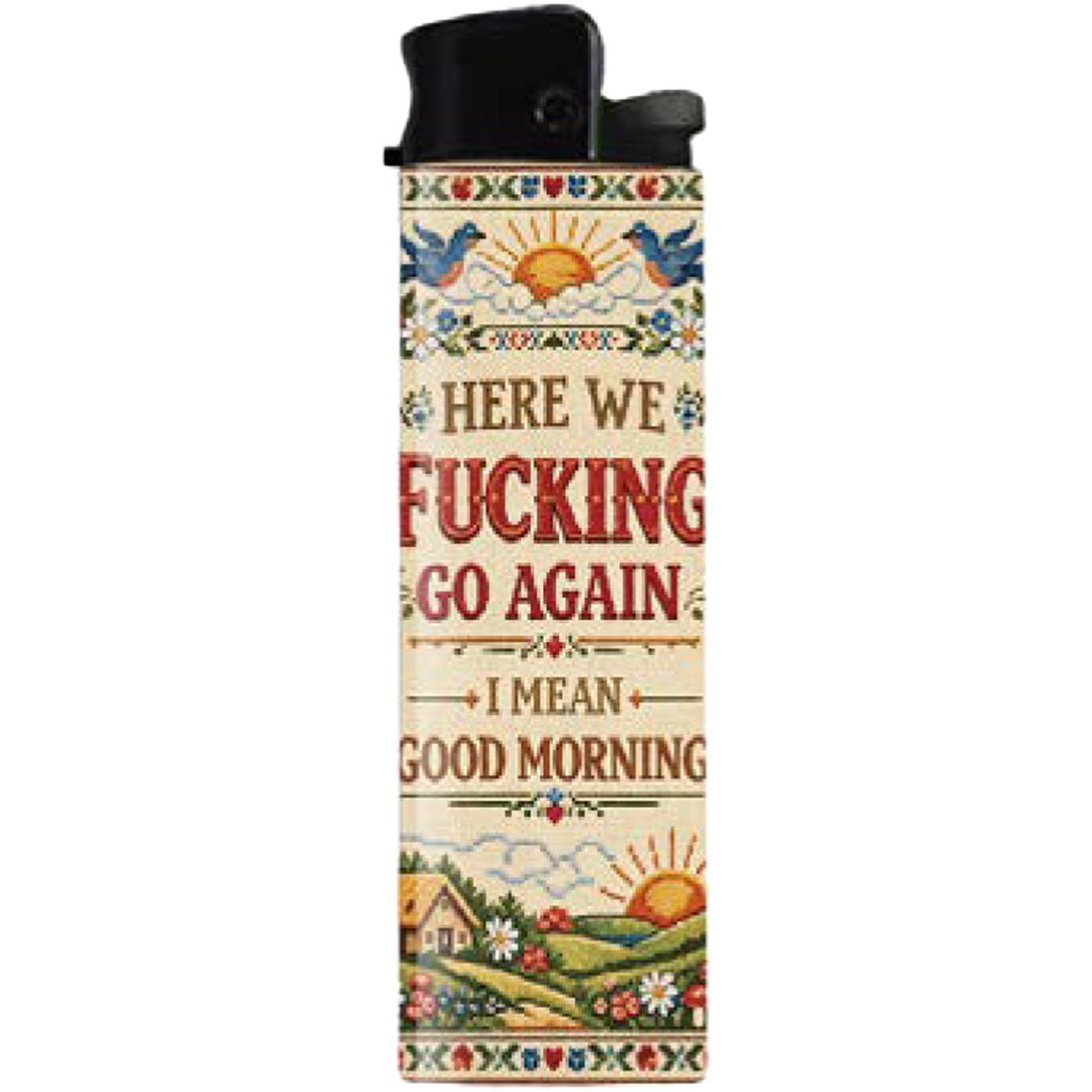 Wholesale ​Here We F-cking Go Again Lighter - Shady Front