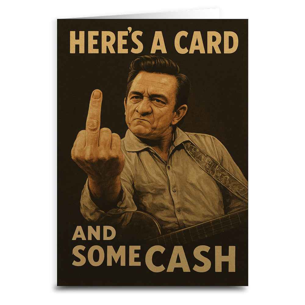 Wholesale ​Here's a Card and Some Cash Greeting Card - Shady Front
